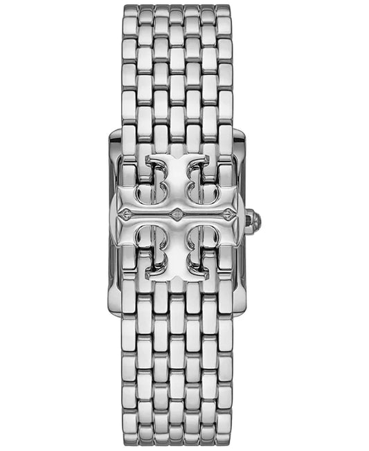 Tory Burch Eleanor 25mm White Dial Stainless Steel Women's Watch TBW1069