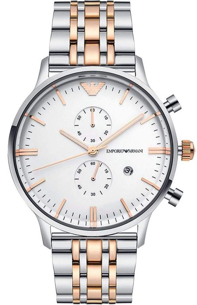 Emporio Armani Gianni XLarge Two-Tone Men's Watch - AR0399 Main image