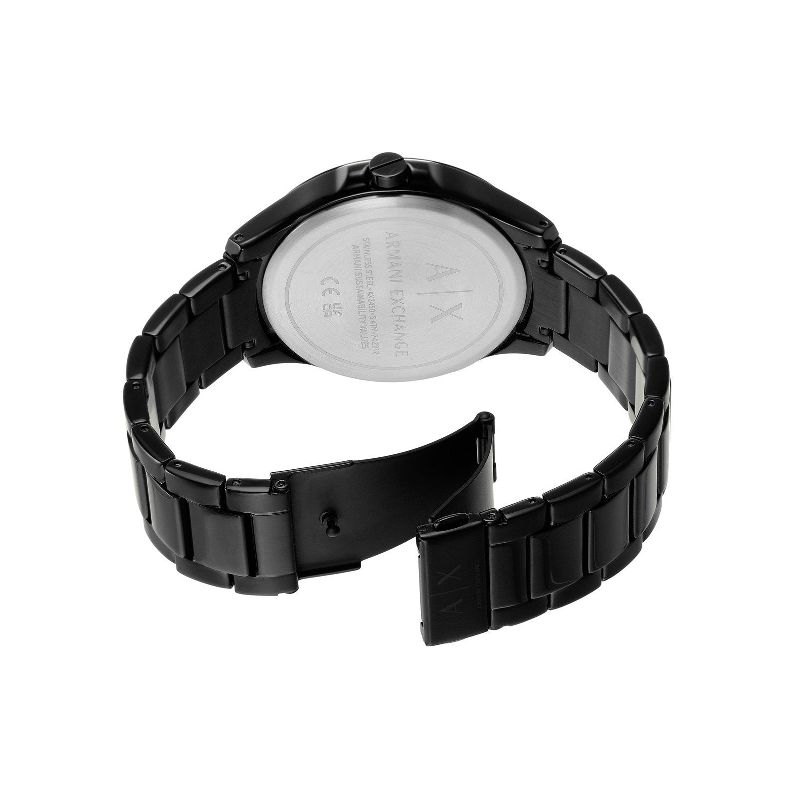 Armani Exchange Hampton Green Dial Black Watch - AX2450 Secondary image