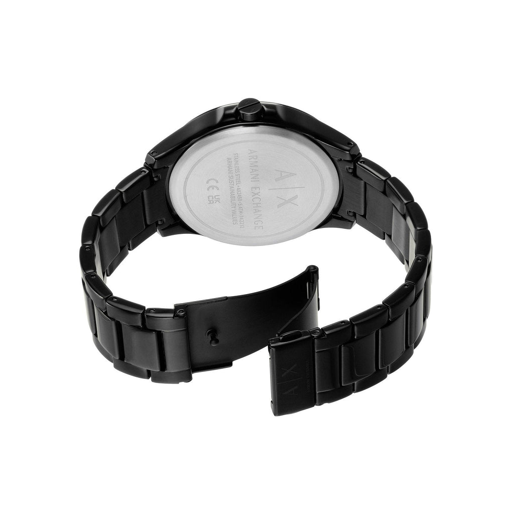 Armani Exchange Hampton Green Dial Black Watch - AX2450