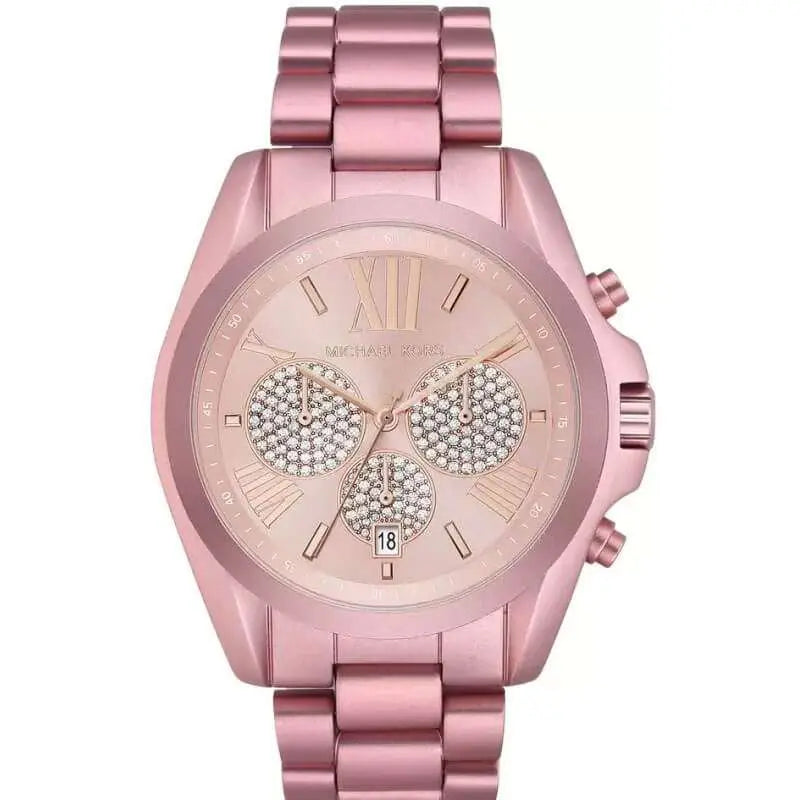 Michael Kors Bradshaw dameshorloge in roze - MK6752 Hoofdafbeelding