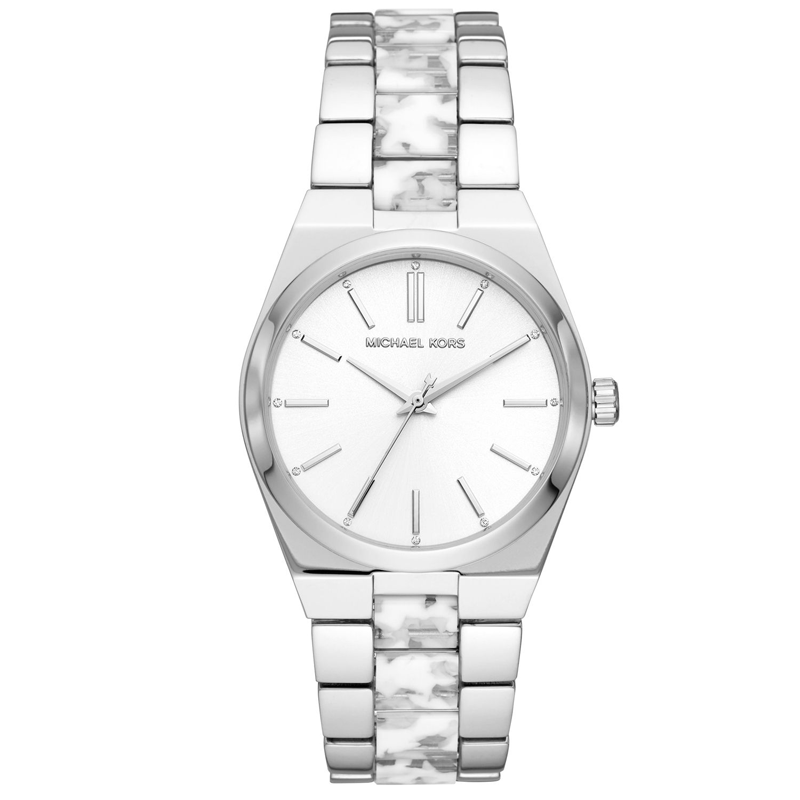 Michael Kors Channing White Dial Silver Women's  Watch - MK6649 Hoofdafbeelding