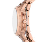 Michael Kors Runway Chronograph Rose Gold Wrap Women's Watch - MK7453