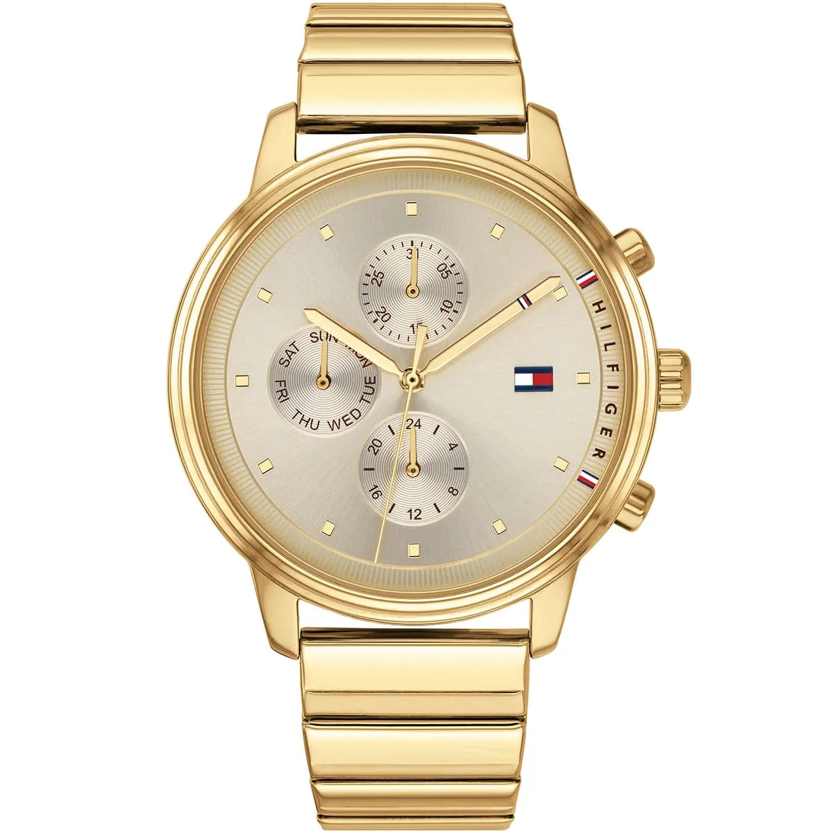 Tommy Hilfiger 38mm Champagne Dial Gold-Tone Women's Watch 1781905