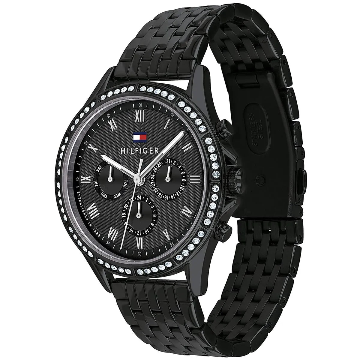 Tommy Hilfiger Ari Multifunction Black Women's Watch - 1782144 Secundaire afbeelding