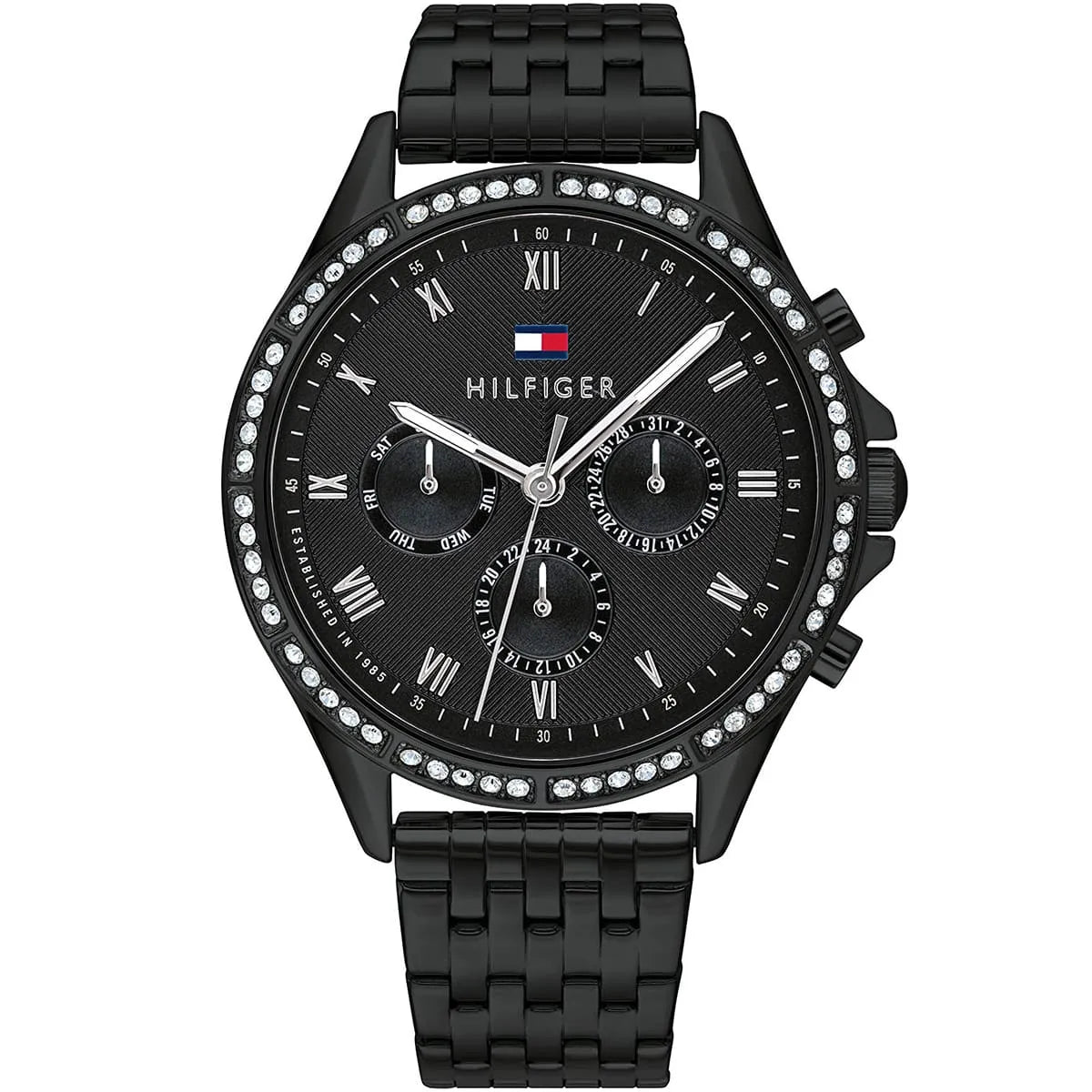 Tommy Hilfiger Ari Multifunction Black Women's Watch - 1782144 Hoofdafbeelding