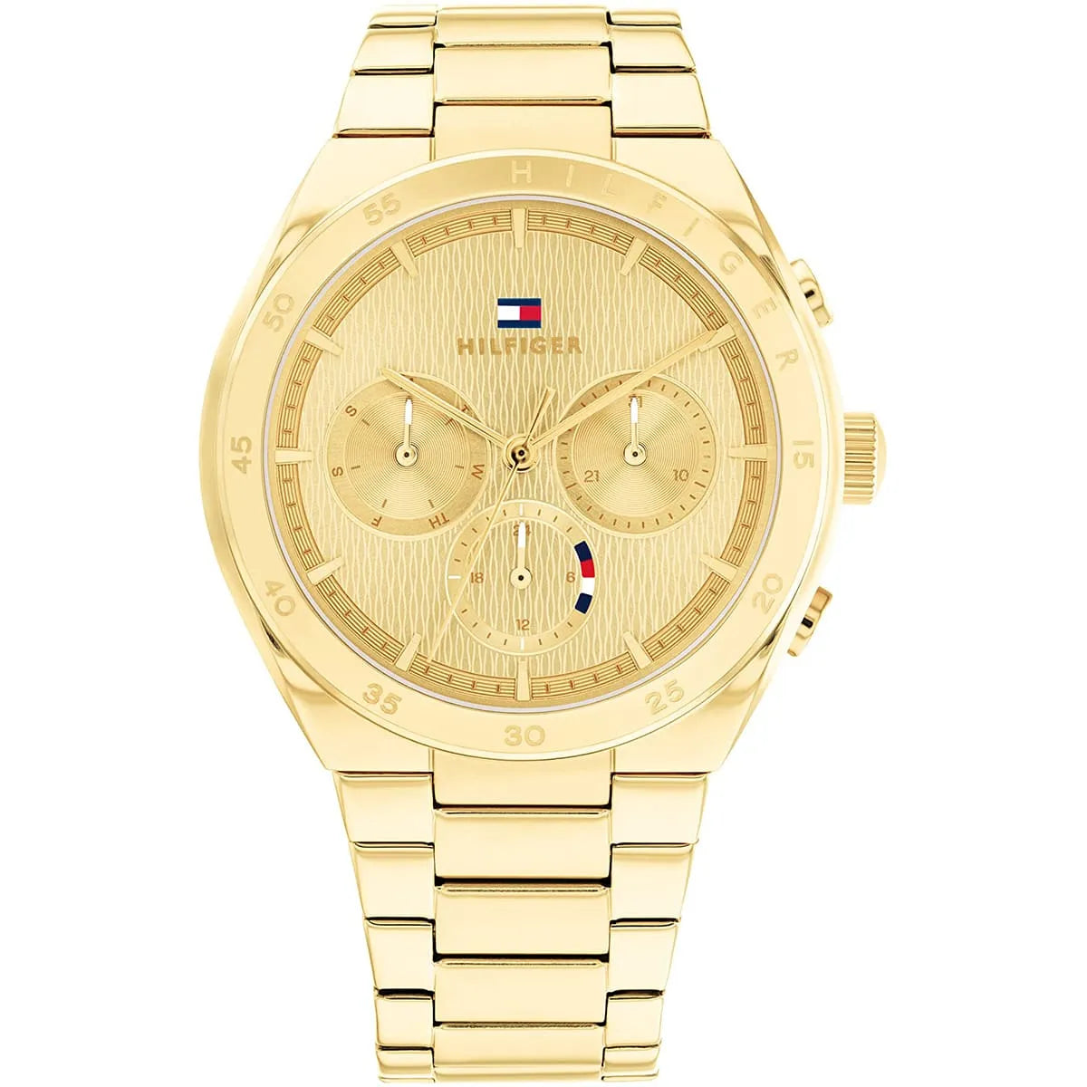 Tommy Hilfiger Carrie Sport Multifunction Gold Women's Watch - 1782575 Hoofdafbeelding