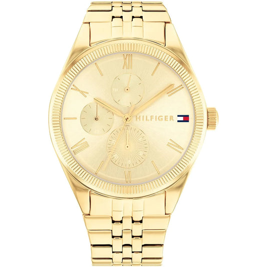 Tommy Hilfiger Monica 38mm Gold Dial Gold-Tone Women's Watch 1782592