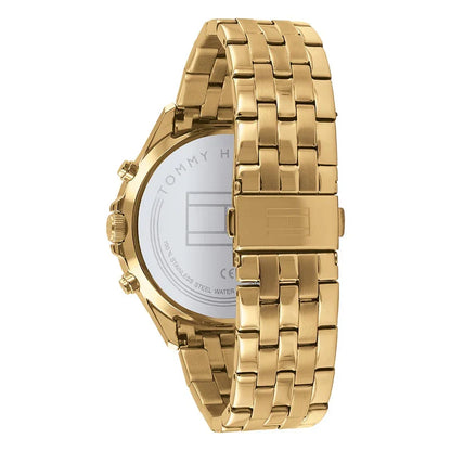 Tommy Hilfiger Austin 44mm Gold-Tone Men's Watch 1791708