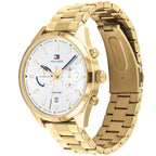 Tommy Hilfiger Bennett Silver Dial Gold Men's Watch - 1791726