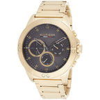 Tommy Hilfiger Mason Grey Dial Gold Men's Watch - 1791891