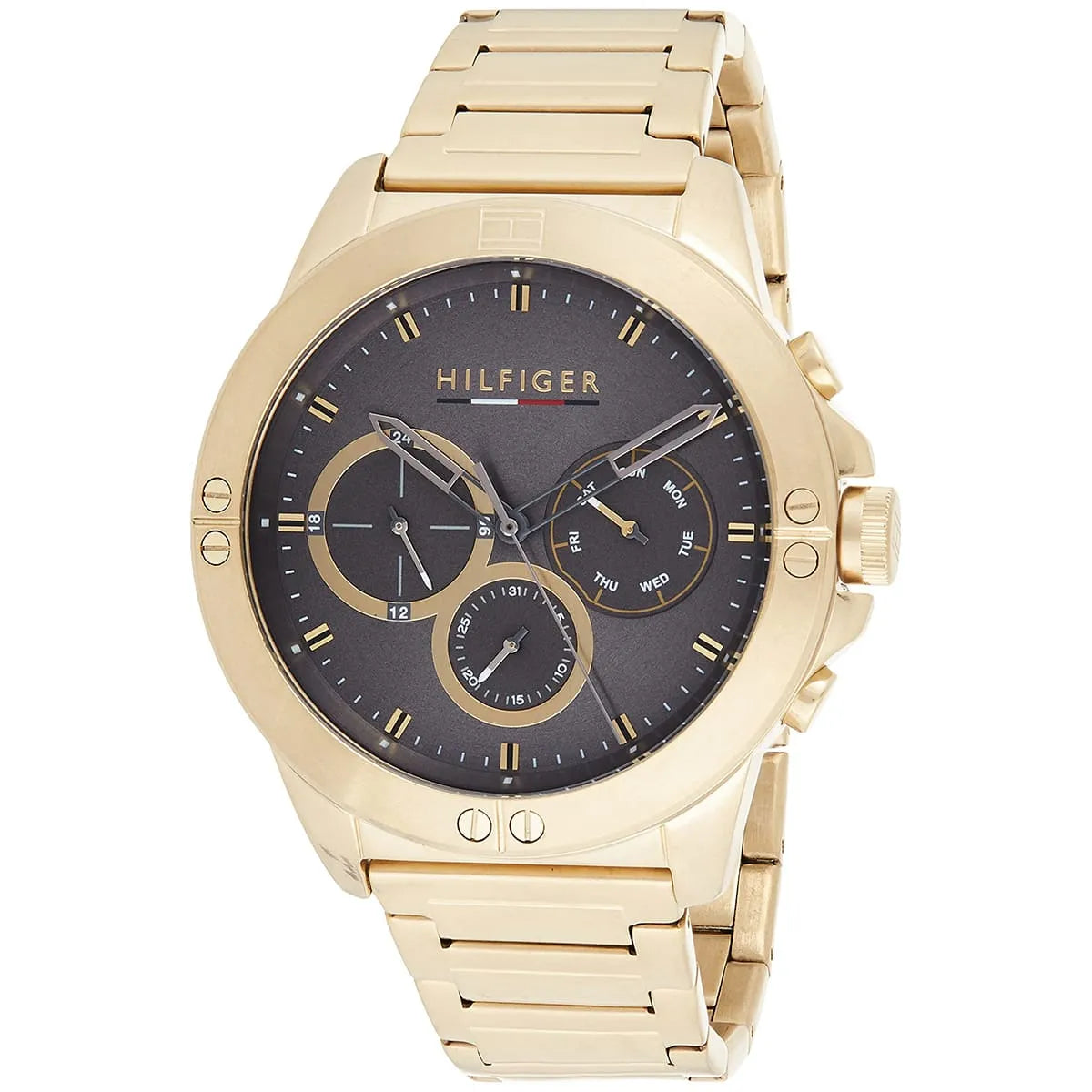 Tommy Hilfiger Mason Grey Dial Gold Men's Watch - 1791891 Secundaire afbeelding