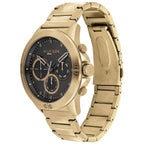 Tommy Hilfiger Mason Grey Dial Gold Men's Watch - 1791891