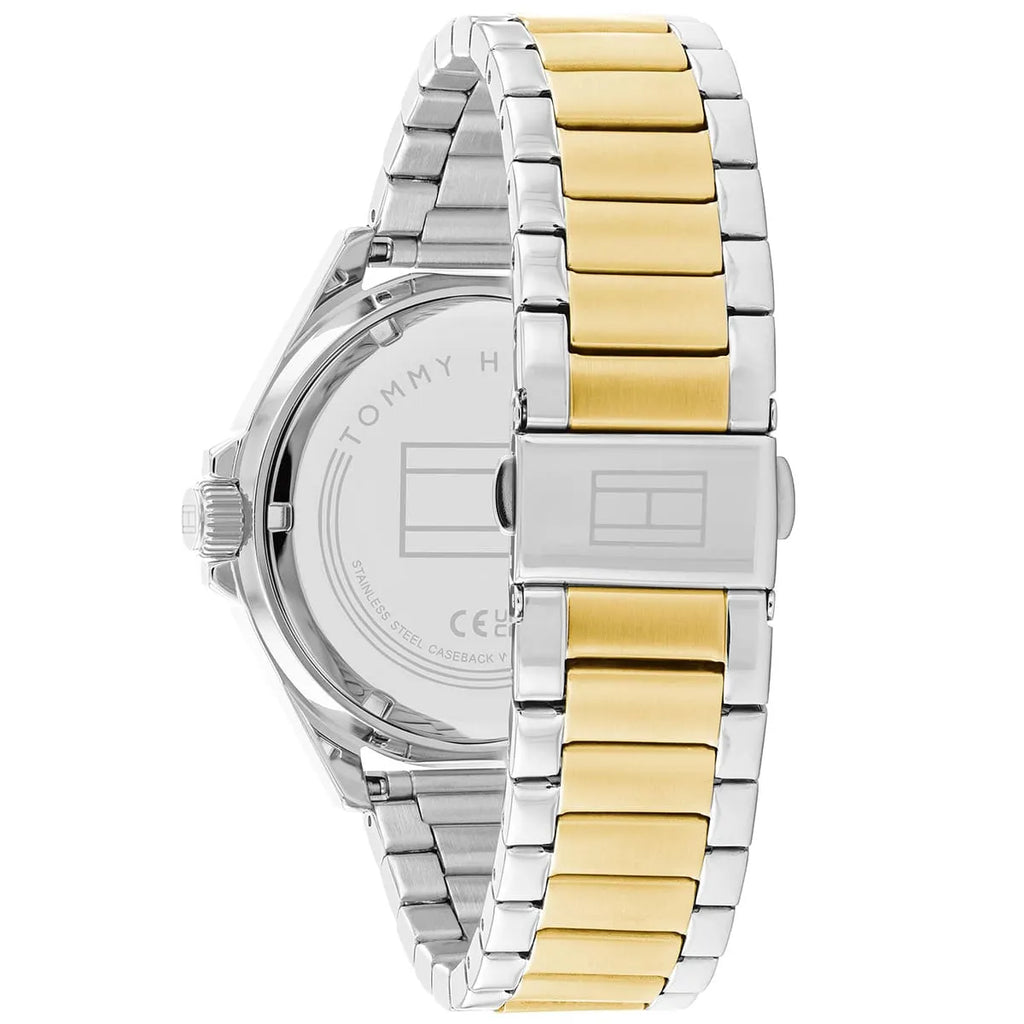 Tommy Hilfiger Baker Black Dial Two-tone Men's Watch - 1792013