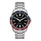 Armani Exchange Spencer Black Dial Silver Watch - AX1955