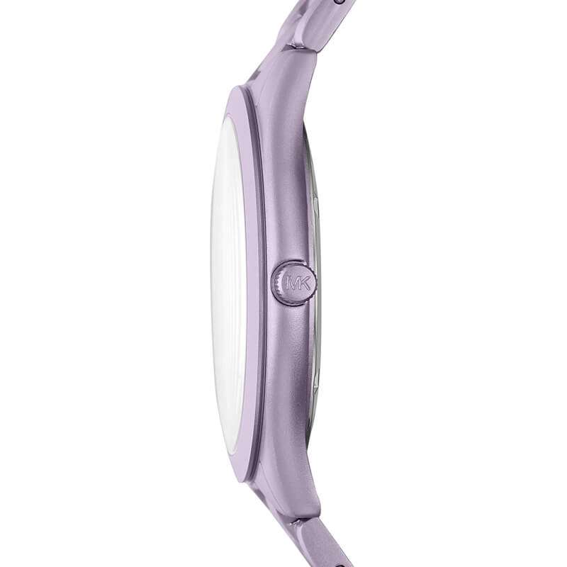 Michael Kors Oversized Slim Runway Lilac-Tone Aluminum Women's Watch - MK4540 Secundaire afbeelding