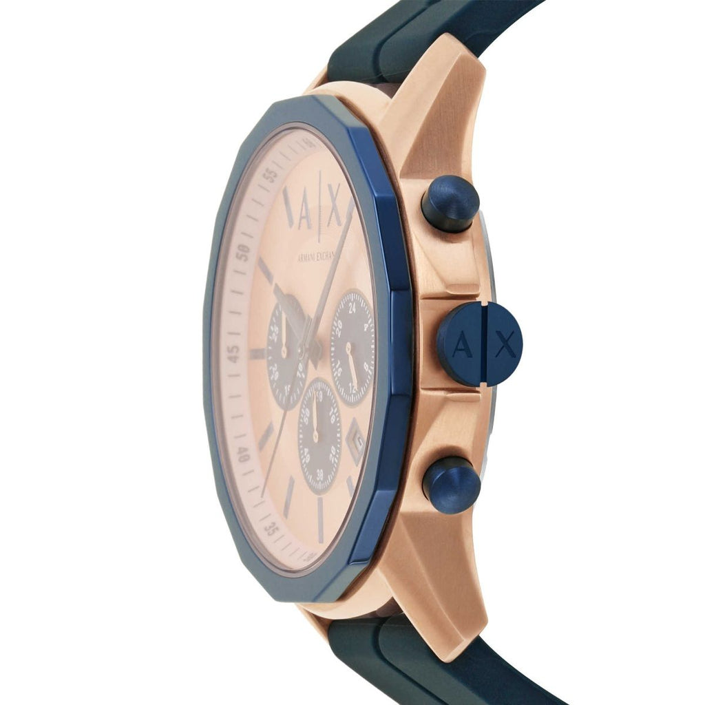Armani Exchange Hampton Chronograph Silicone Men's Watch - AX1730 Secundaire afbeelding