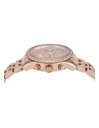 Michael Kors Mini Bryant Pavé Chronograph Rose-gold Women's Watch - MK7531