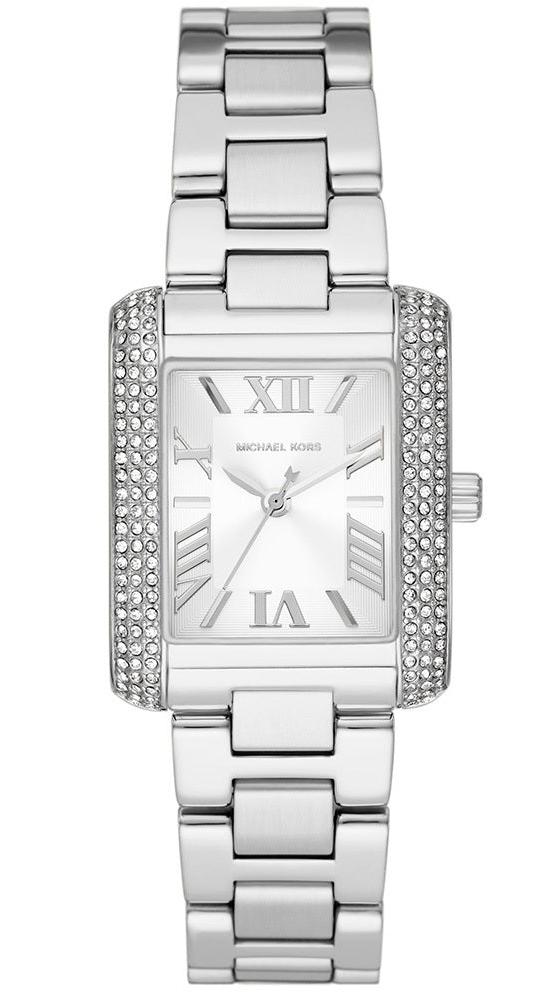 Michael Kors Emery Three-Hand Silver-Tone Women's Watch - MK4642 Hoofdafbeelding