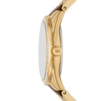 Michael Kors Janelle Two-Tone Tortoise Acetate Women's Watch - MK4730