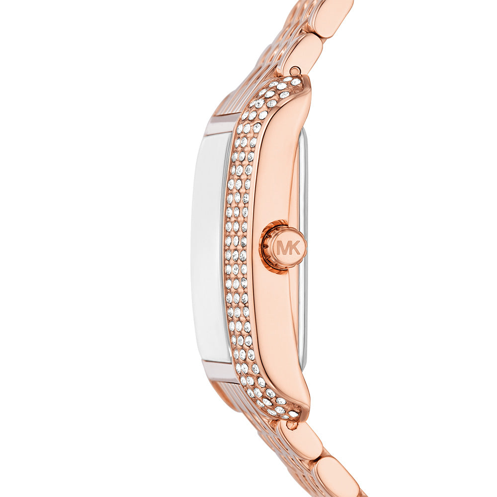 Michael Kors Emery Pavé Rose Gold-Tone Women's Watch - MK4743 Secundaire afbeelding