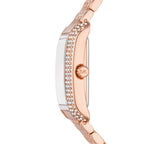 Michael Kors Emery Pavé Rose Gold-Tone Women's Watch - MK4743