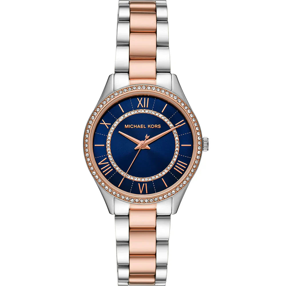 Michael Kors Lauryn Blue Dial Women's Watch MK4738 Hoofdafbeelding