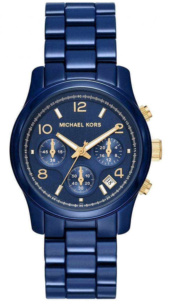 Michael Kors Runway Navy-Tone Watch - MK7332 Hoofdafbeelding