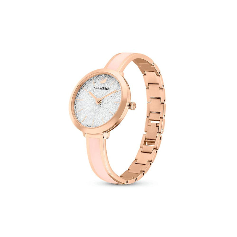 Swarovski Attract Metal Bracelet Silver Dial Rose Gold Tone Women's Watch 5642221 Secondary image