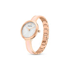 Swarovski Attract Metal Bracelet Silver Dial Rose Gold Tone Women's Watch 5642221