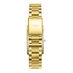 Lee Cooper Square Silver Dial Gold Watch - LC08300.130