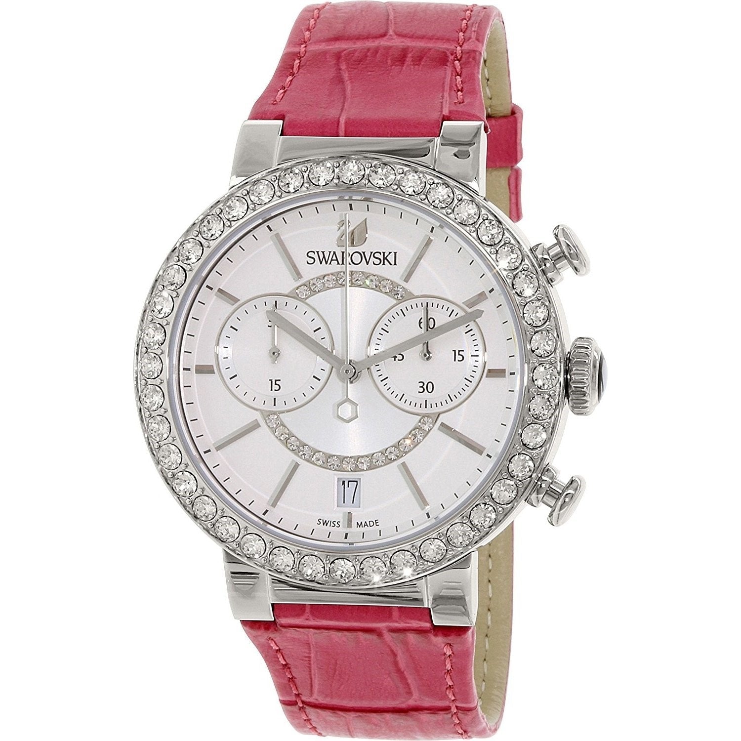 Swarovski Citra Sphere Chrono Pink Women's Watch 5096008 Main image