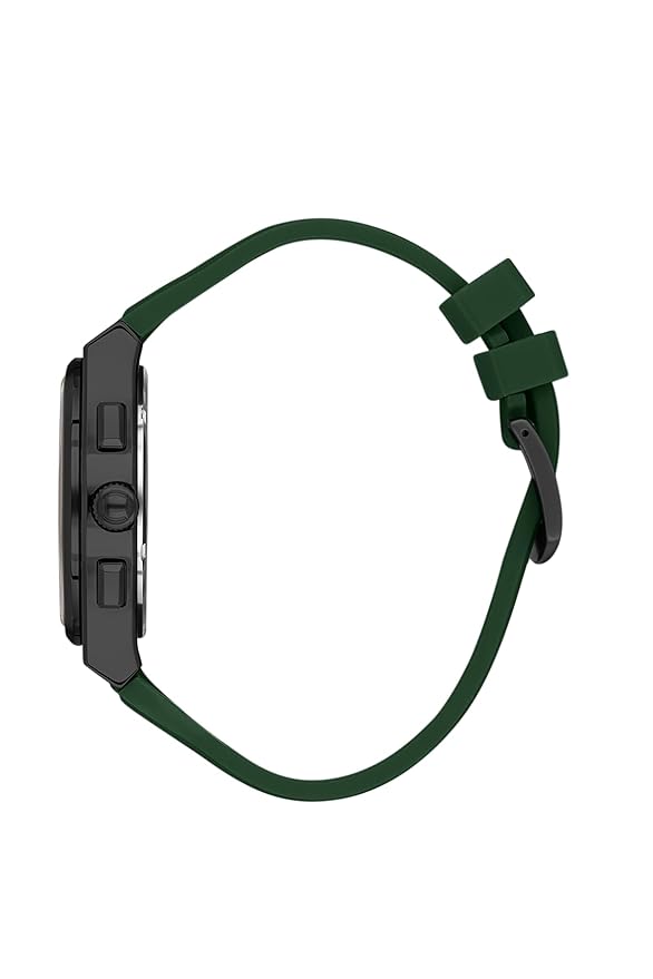 Daniel Klein Exclusive Multifunction Green Dial And Silicone Strap Black Watch - DK.1.13886-5 Secondary image