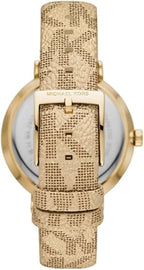 Michael Kors Addyson Gold Dial Gold PVC Women's Watch - MK2952
