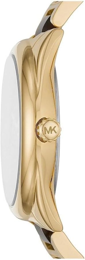 Michael Kors Janelle Three-Hand Gold and Brown Tortoise Acetate Women's Watch - MK7136 Secundaire afbeelding