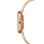 Swarovski Crystalline Delight Crystalline Fill Silver Dial Rose Gold Tone Women's Watch 5580541
