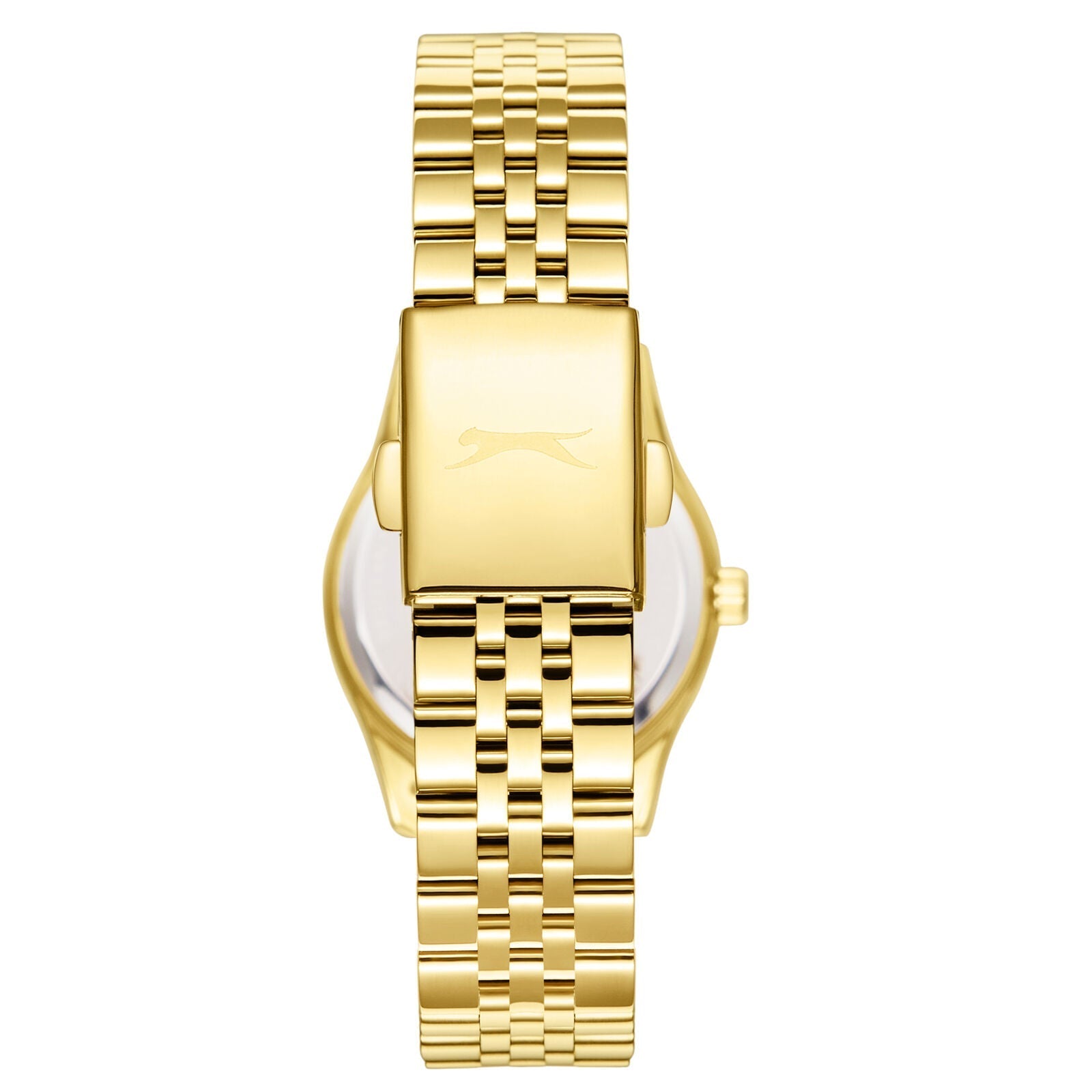 Slazenger Classic Fashion Silver Dial Gold Watch - SL.09.2596.3.130
