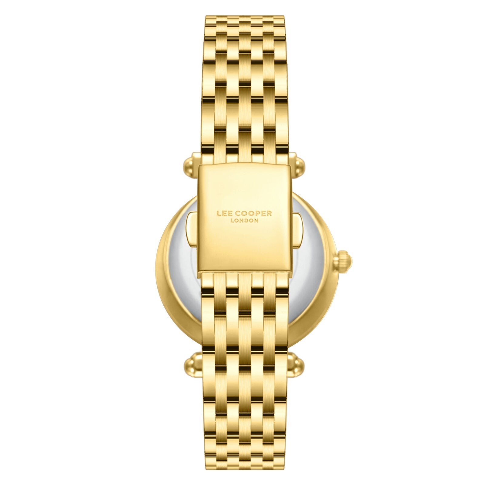 Lee Cooper Classic Roman Numeral Silver Dial Gold Watch - LC08290.130