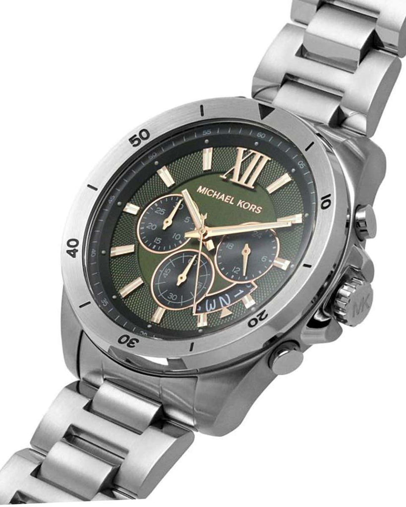 Michael Kors oversized Brecken herenhorloge in zilverkleur - MK8984 Secundaire afbeelding
