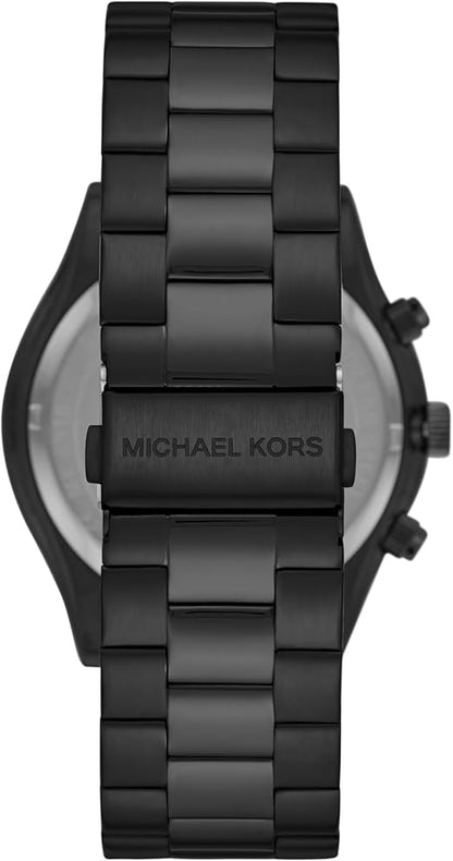 Michael Kors 44mm Black Dial Stainless Steel Men's Watch MK8919