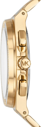 Michael Kors Lennox Pavé Chronograph Gold Men's Watch - MK8989