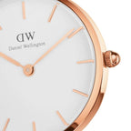 Daniel Wellington Petite St. Mawes 32mm White Dial Genuine Leather Women's Watch - DW00100175