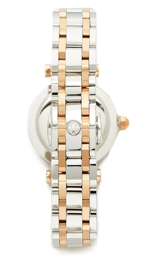 Tory Burch Gold Tone St Steel Ivory Dial Women's Watch TBW9013 Secundaire afbeelding