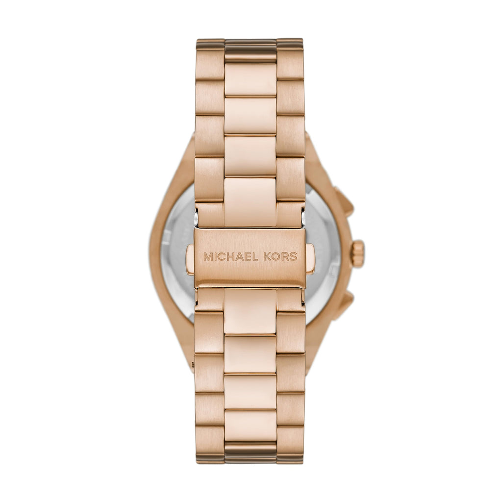 Michael Kors Oversized Lennox Chronograph Rose Gold-Tone Men's Watch - MK9119
