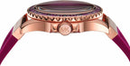Michael Kors Oversized Everest Pavé Fuchsia Silicone Strap Women's Watch - MK7441