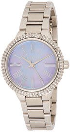 Michael Kors Mini Taryn Purple MOP Dial Silver Women's Watch - MK6562