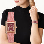 Michael Kors Emery Three-Hand Primrose Pink Women's Watch - MK2966