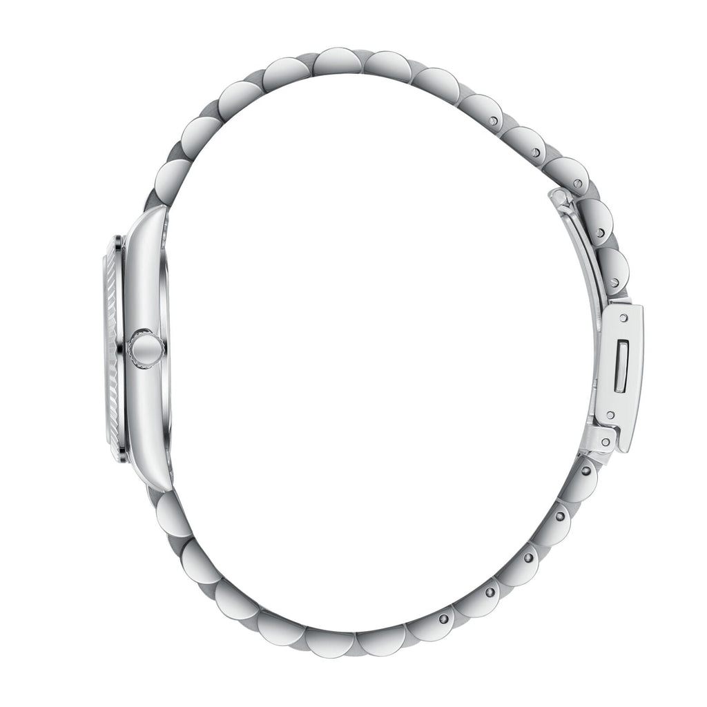 Lee Cooper Fashion Blue Dial Silver Watch - LC08303.390