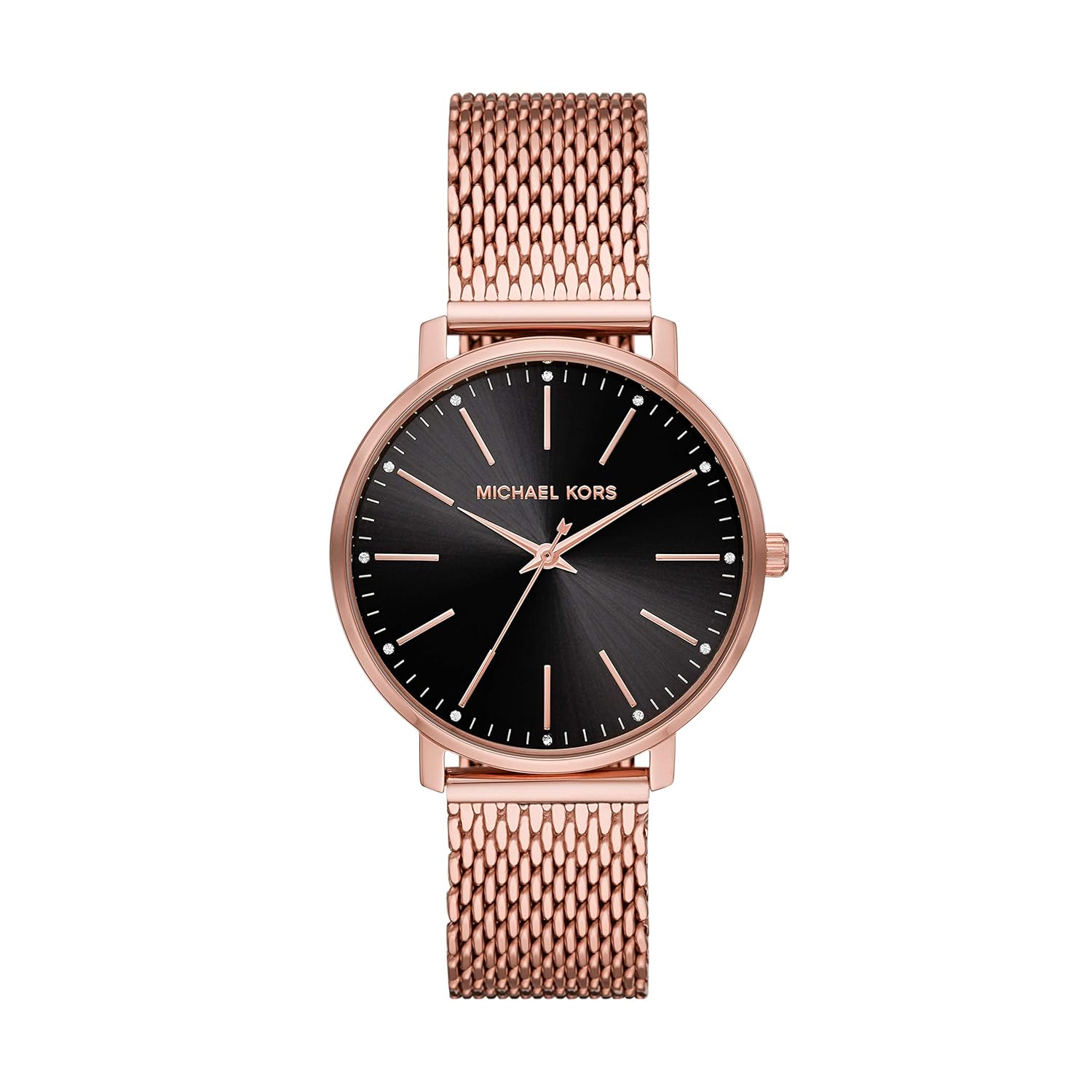 Michael Kors Pyper Rose Gold-Tone Mesh Women's Watch - MK4566 Hoofdafbeelding