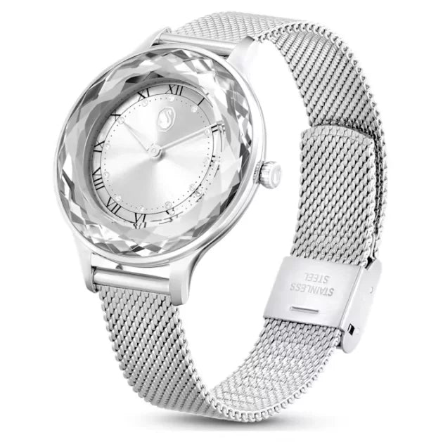 Swarovski Octea Nova Sapphire Glass Bezel Silver Dial Silver Steel Women's Watch 5650039 Secondary image